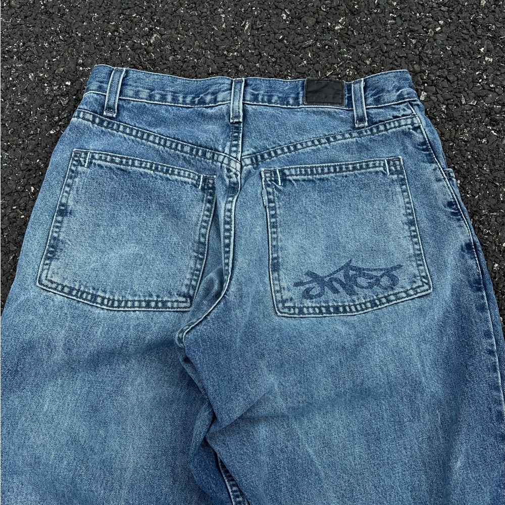90s Jnco Style Baggy Levi Silver Tabs